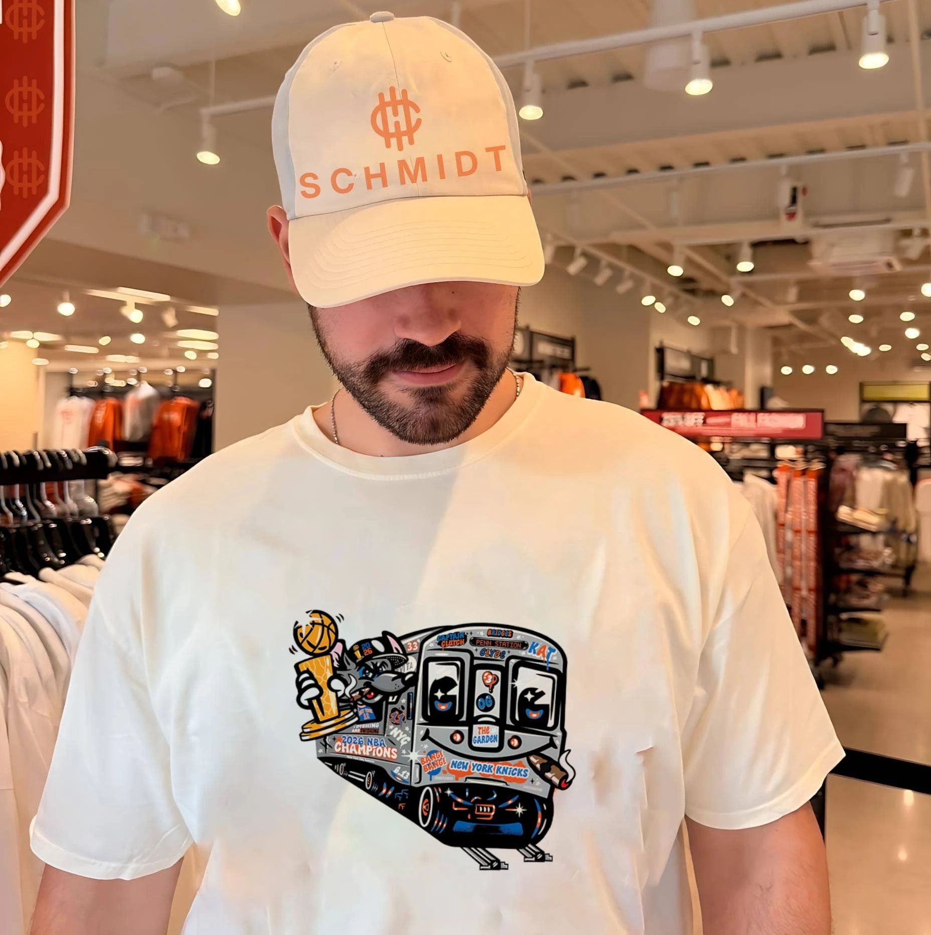 New York Knicks 2026 NBA Champions Subway Train shirt