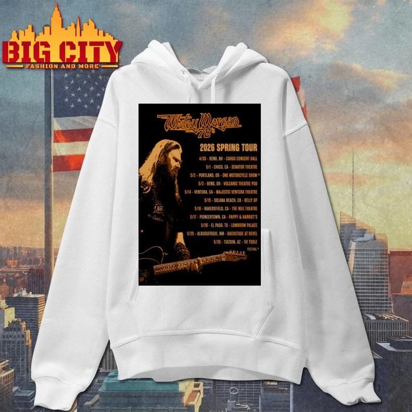 Whitey Morgan Spring 2026 Shows Poster Shirt