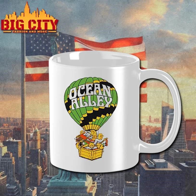 Ocean Alley Hot Air Balloon Art Work Shirt