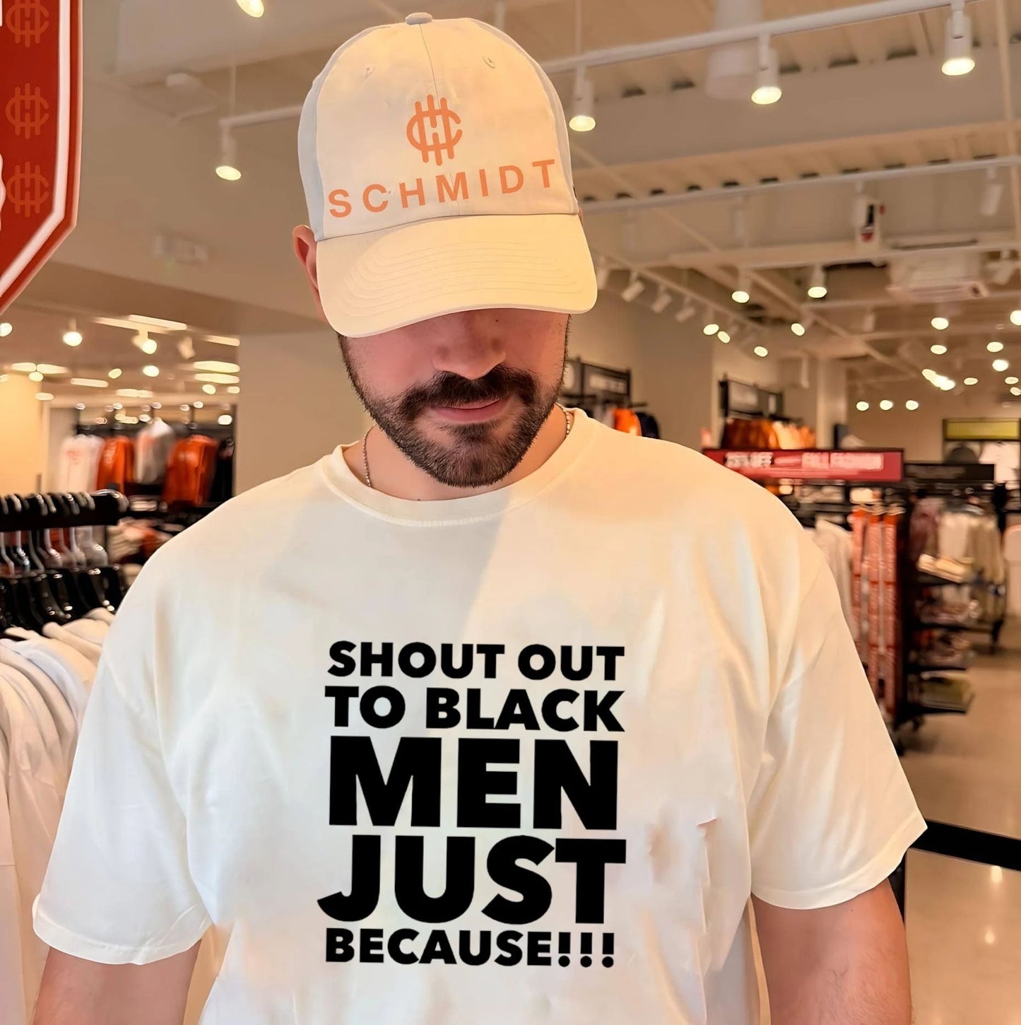 Shout Out to Black Men Just Because Inspirational Quote shirt
