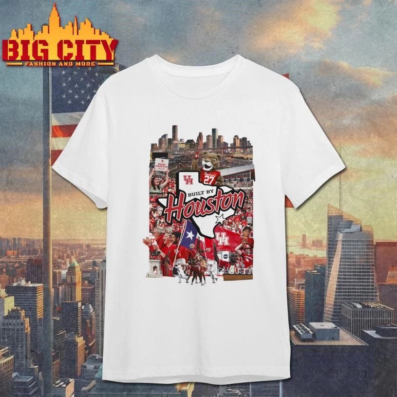 Houston Cougars Shasta Built by Houston Mascot Shirt