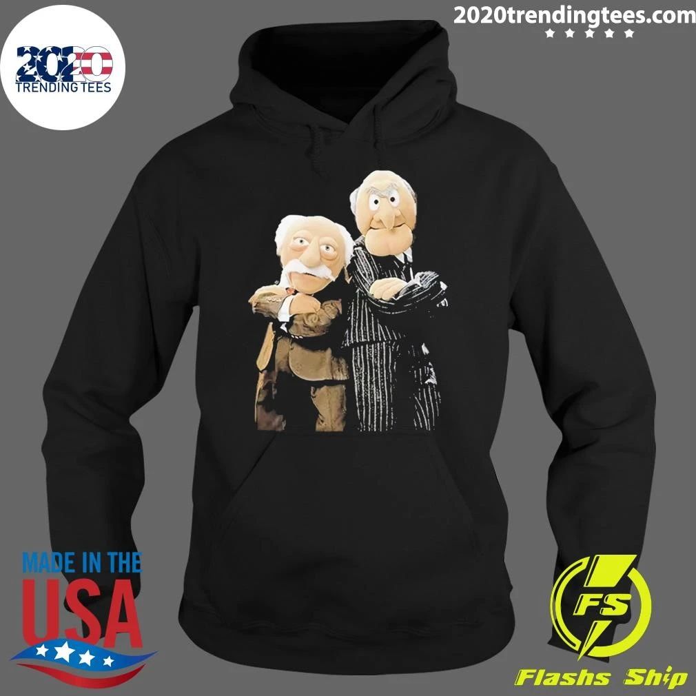 The Muppet Show Statler and Waldorf Black Shirt