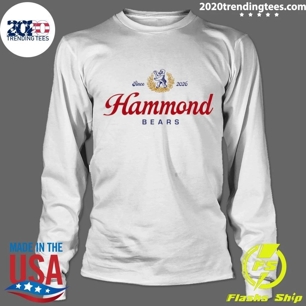 Hammond Bears Chicago Bears Since 2026 Shirt