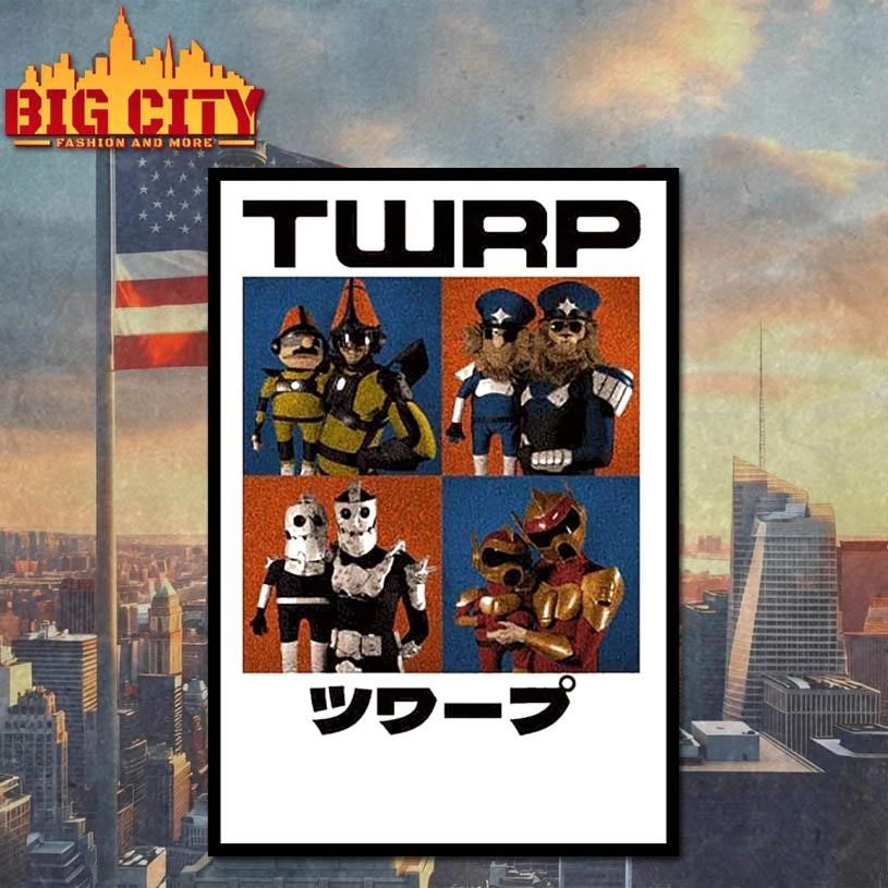 TWRP Band Merch Pure Elegance EU UK Tour 2026 With Ninja Sex Party Puppet Photo Sand Shirt
