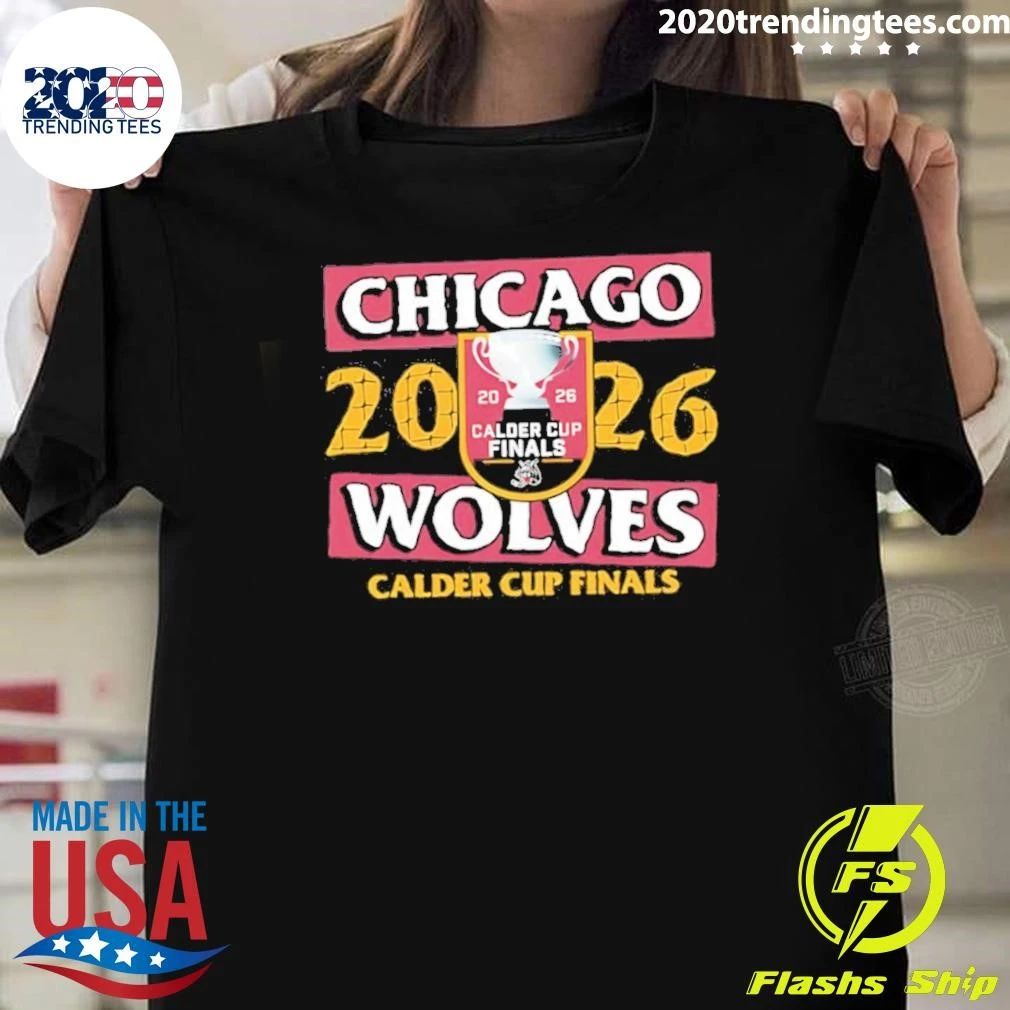 Chicago Wolves 2026 Calder Cup Finals Shirt