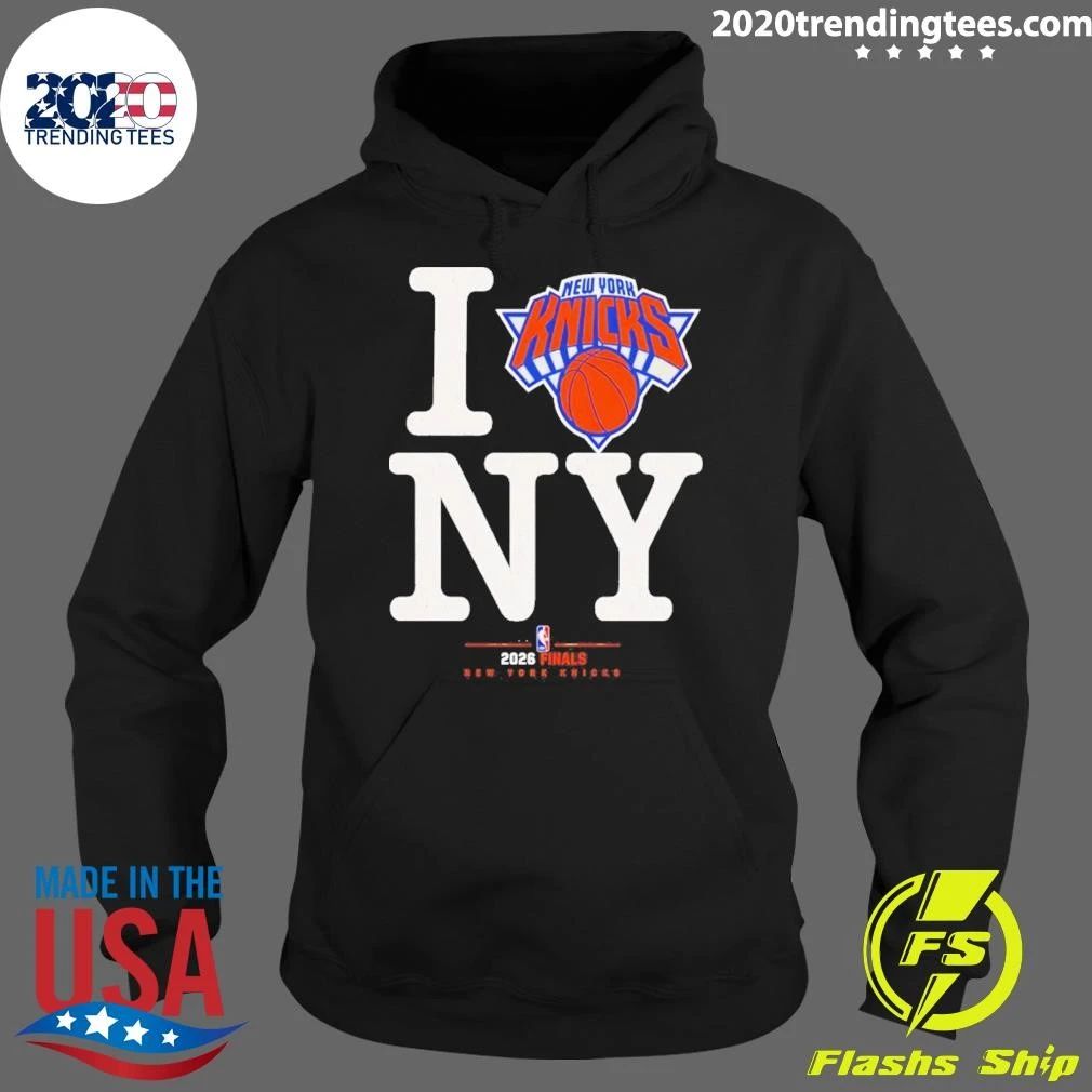New York Knicks Basketball I Love Ny 2026 Finals Shirt