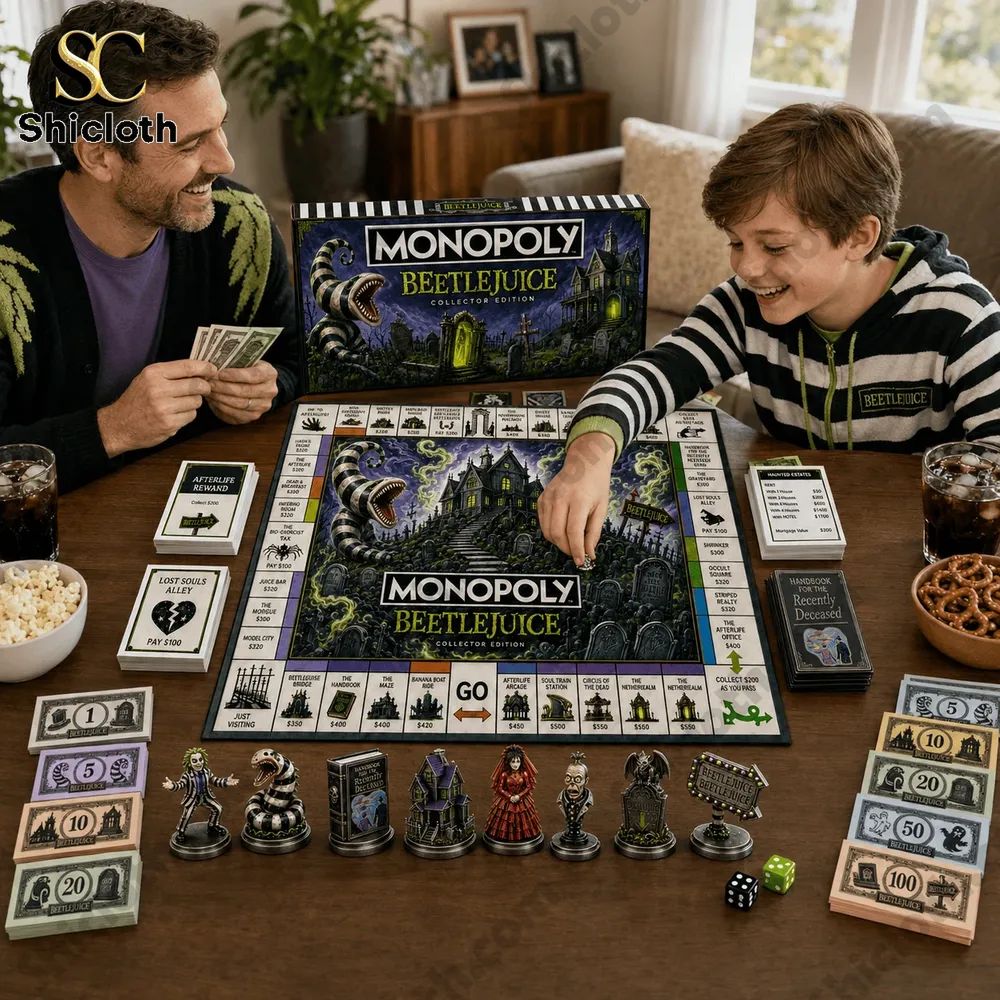 Beetlejuice Collector’s Edition Monopoly Board Game