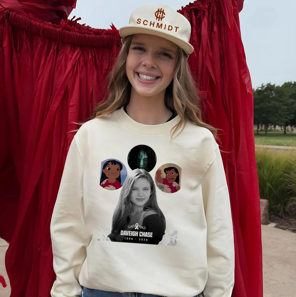 Daveigh Chase 1990–2026 Memorial Tribute shirt