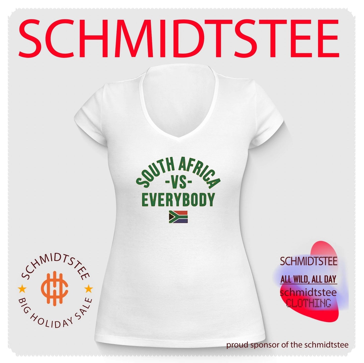 South Africa vs Everybody Patriotic shirt