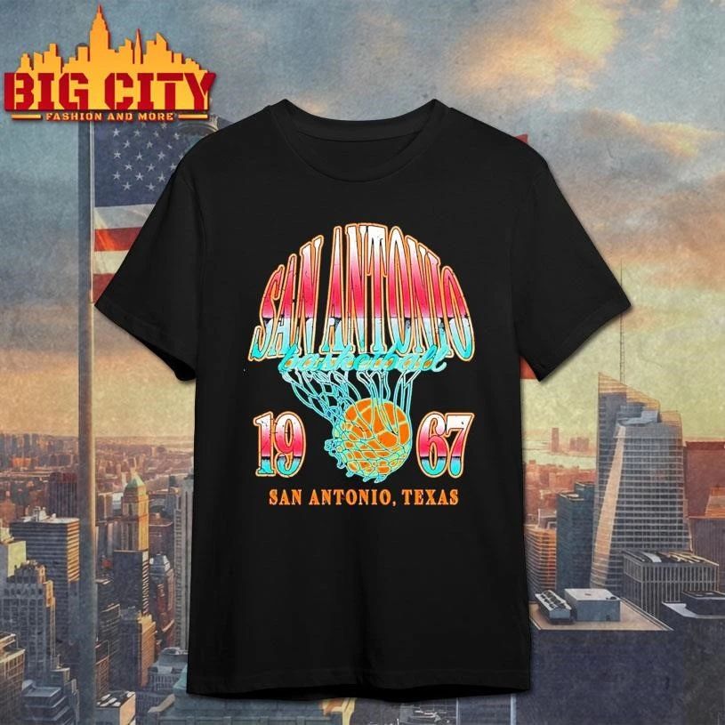 San Antonio Spurs Nba Basketball 1967 San Antonio Texas Shirt