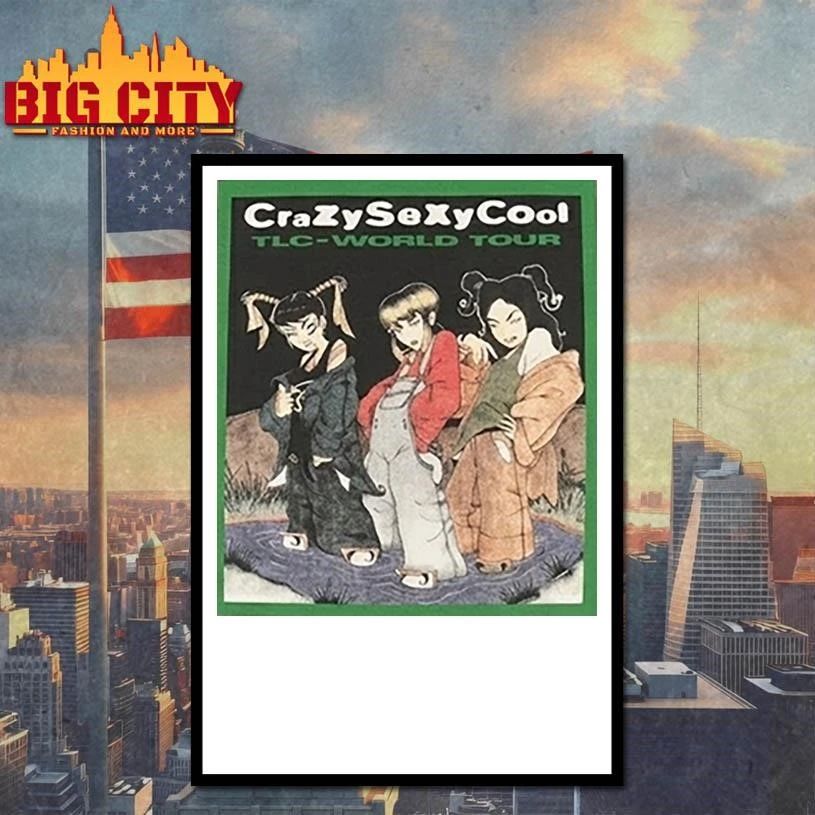 Justin Bieber 1995 Tlc Crazysexycool World Tour Vintage Shirt