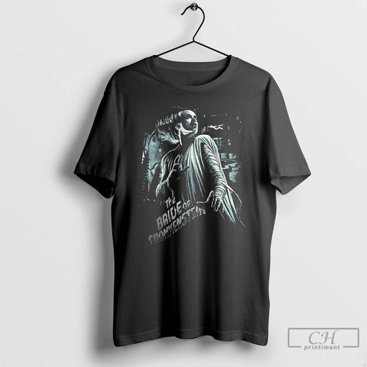 Classic The Bride Of Frankenstein 90th Anniversary Long Sleve T Shirts