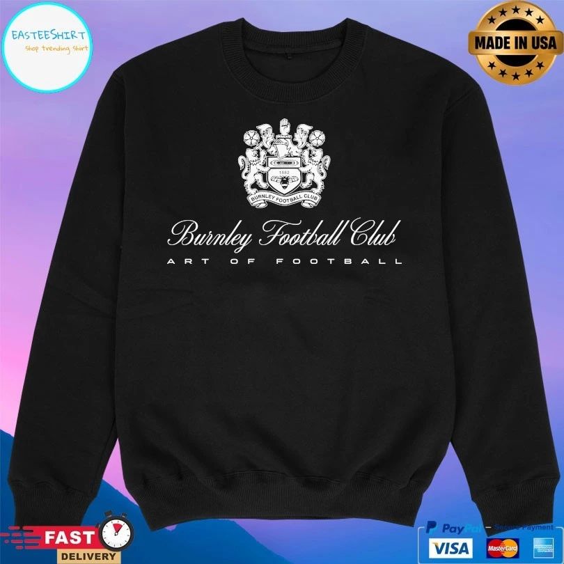 Burnley Football Club Art Of Football T-shirt