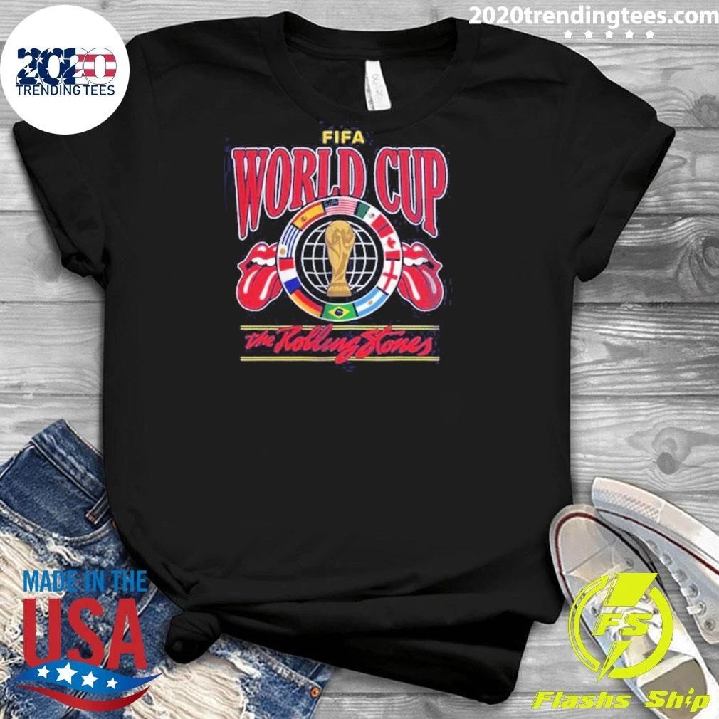 The Rolling Stones x FIFA World Cup 2026 Champions Trophy Shirt