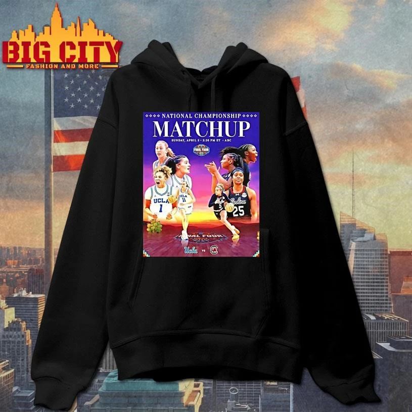 Ucla Vs South Carolina 2026 National Championship Matchup Shirt