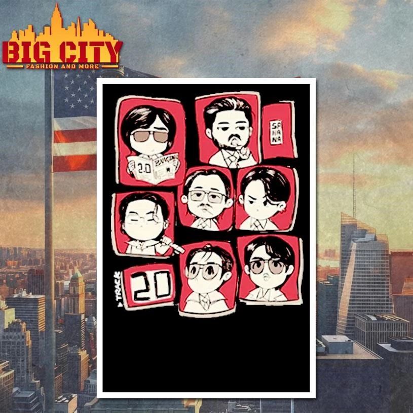BTS 2.0 Arirang BTS Tour 2026 Cute Group Graphic Shirt