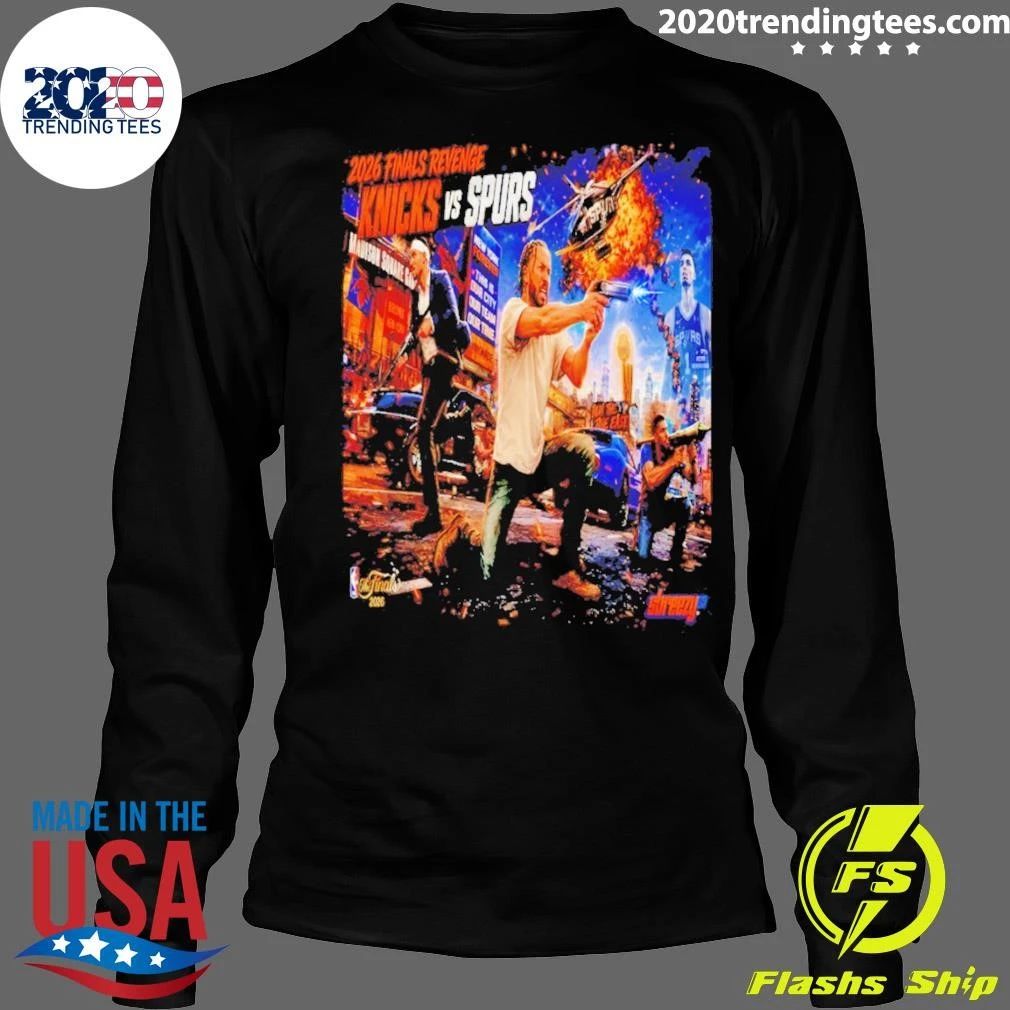 Jalen Brunson Vs Wemby Breezy New York Knicks Vs San Antonio Spurs Basketball Nba Finals 2026 Shirt