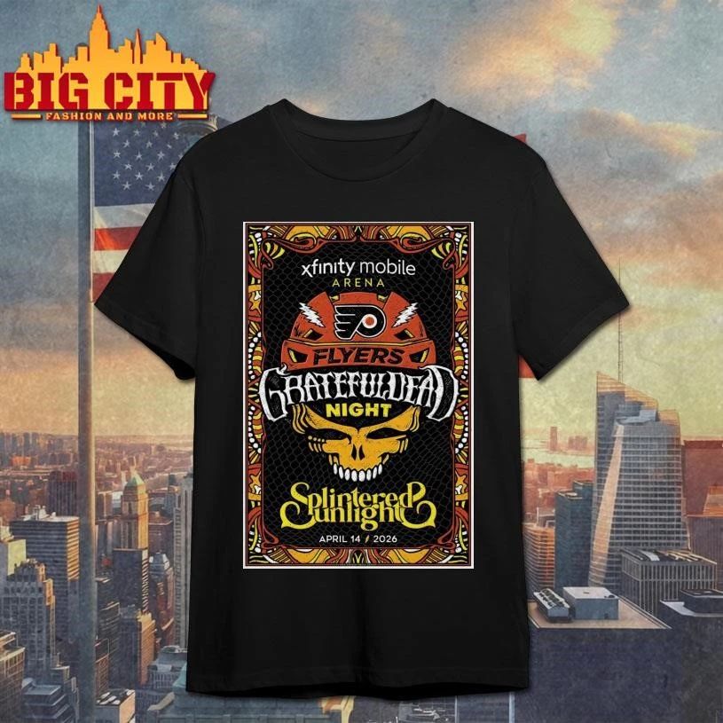 Grateful Dead Night at the Flyers on April 14th in Philadelphia, PA Poster Shirt