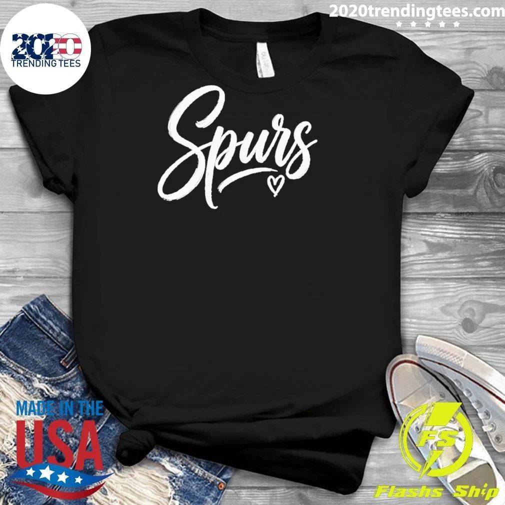 San Antonio Basketball Spurs Design Heart Shirt