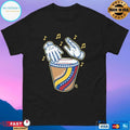 Tambor Béisbol Venezuela Flag Baseball T-shirts
