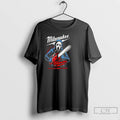 Classic Milwaukee Tools Ghost Face With Chainsaw Halloween T Shirts