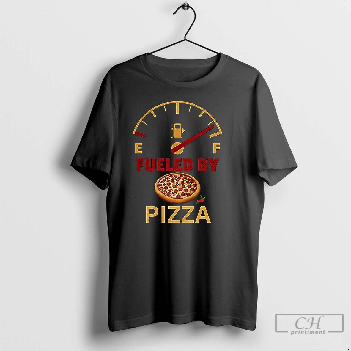 Classic Fueled By Pizza T Shirts