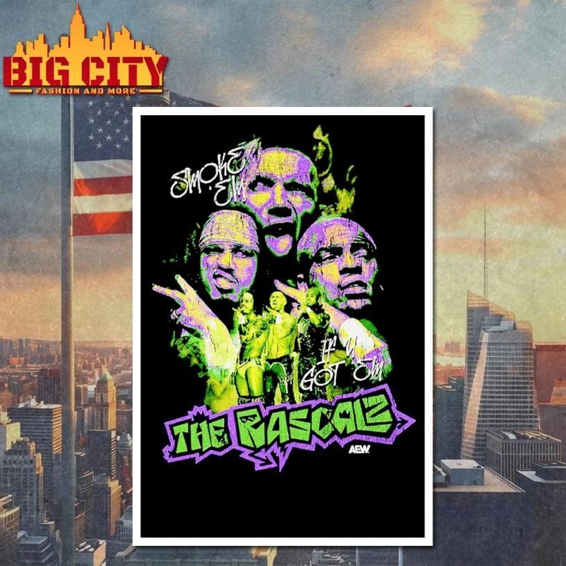 AEW The Rascalz Smoke ‘Em if You Got ‘Em Shirt