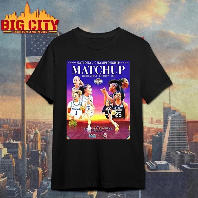 Ucla Vs South Carolina 2026 National Championship Matchup Shirt
