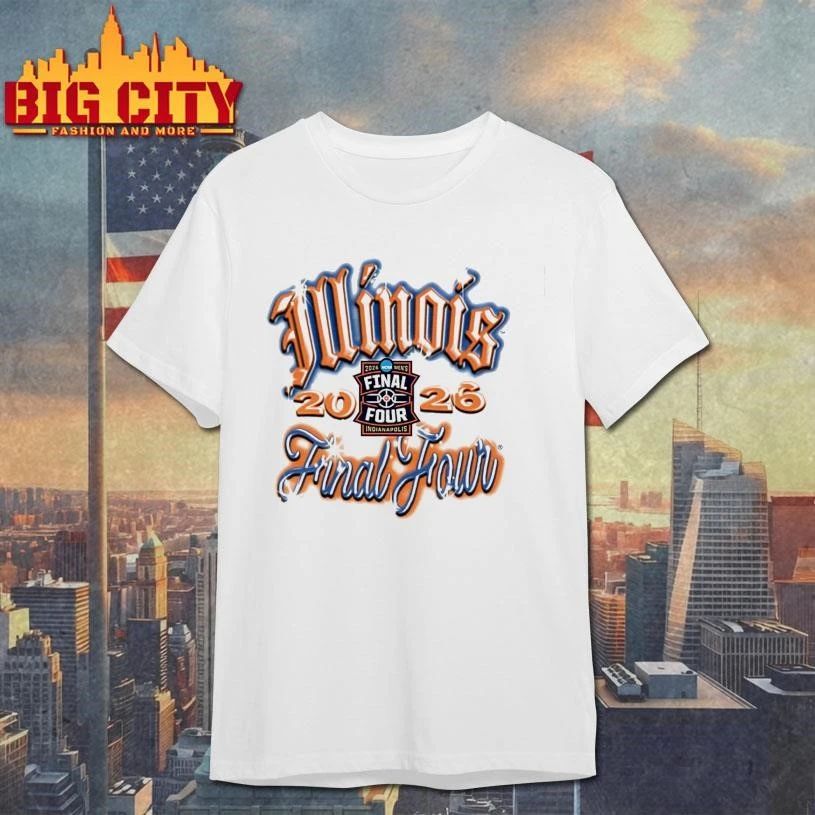 Illinois Men’s Basketball 2026 Final Four College Shirt