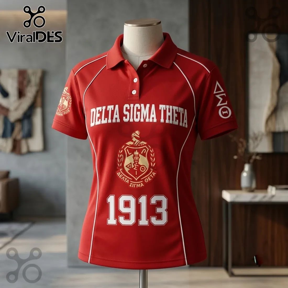 Delta Sigma Theta Red Edition Polo Shirt