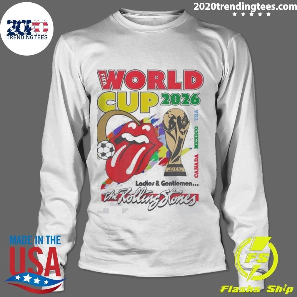 The Rolling Stones x FIFA World Cup 2026 Classic Matchday Shirt