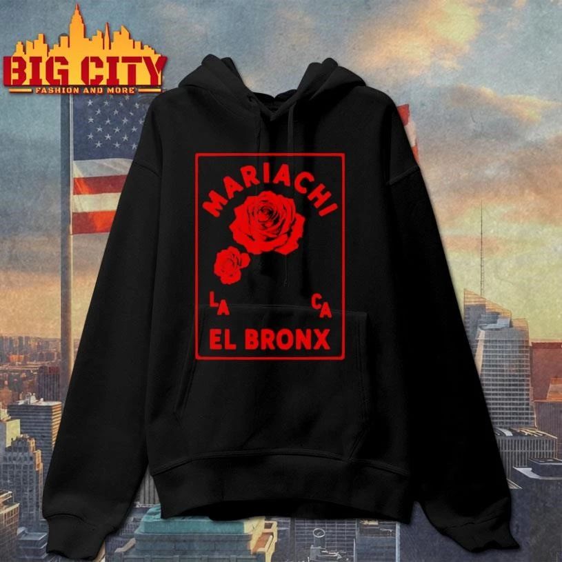 The Bronx And Mariachi El Bronx Australia Tour 2026 Live Super Show Merchandise The Bronx Roses Graphic Shirt