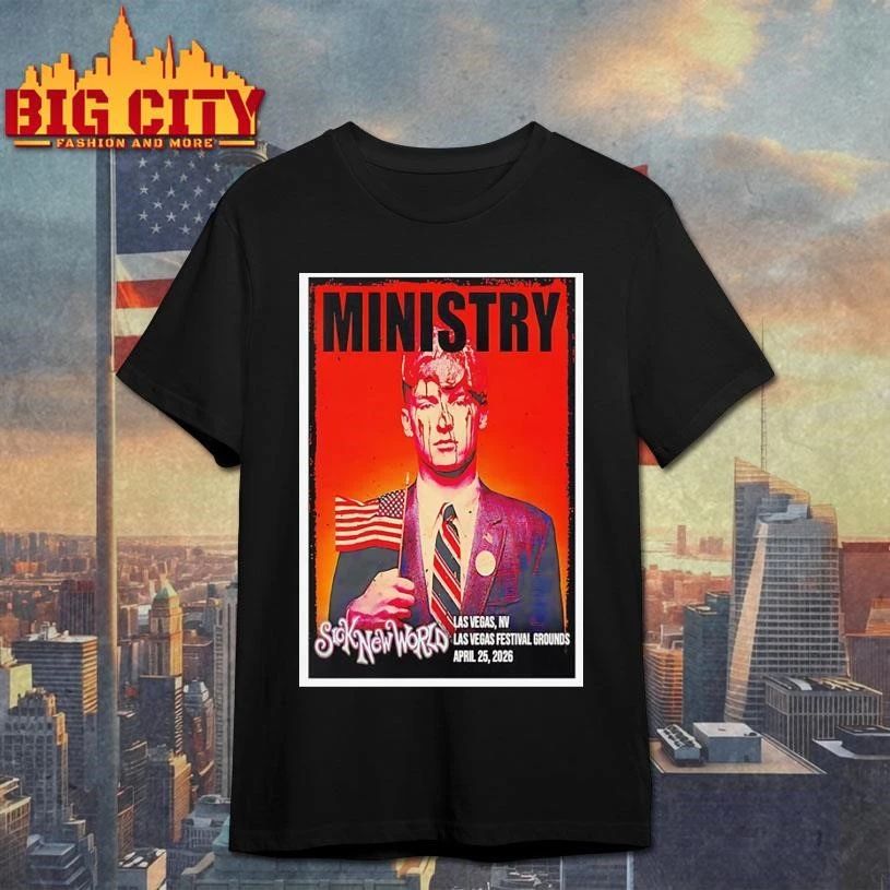 Ministry Concert Las Vegas Nv April 25 2026 Shirt