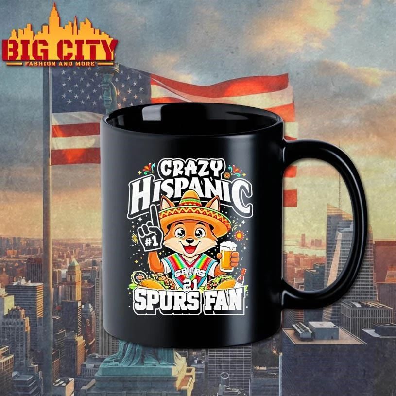Coyote Tim Duncan San Antonio Spurs Crazy Hispanic Spurs Fan Mexico 2026 Shirt