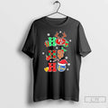 Classic Ho Ho Ho Christmas San Francisco Sports Teams Logo T Shirts