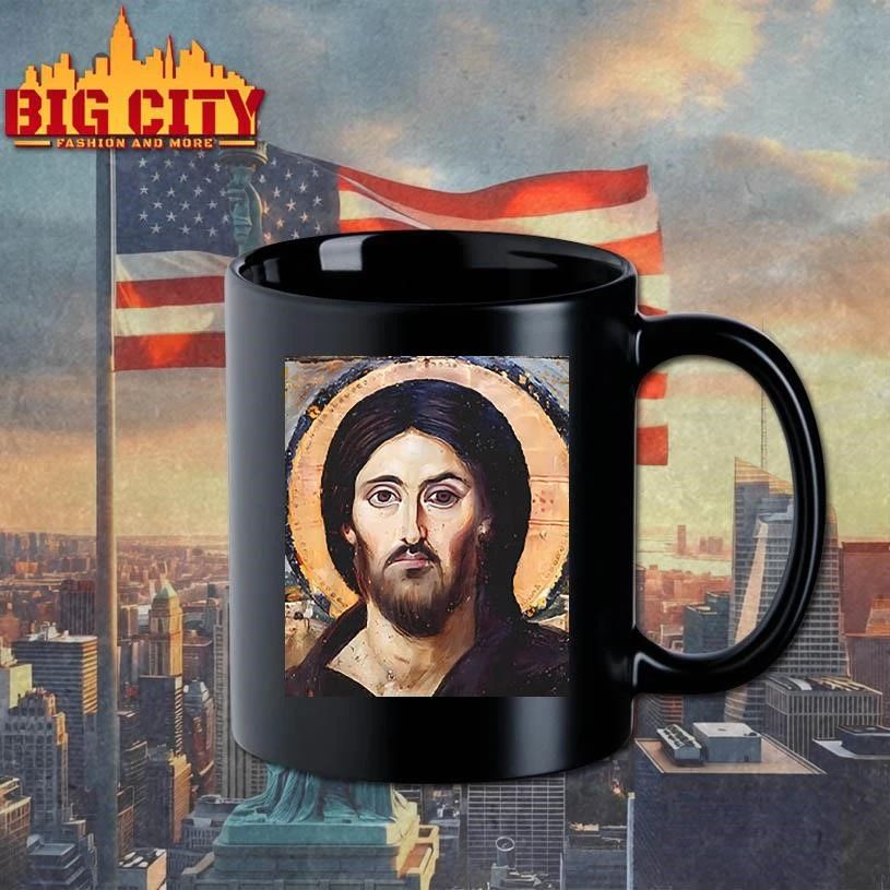 Jesus Christ Pantocrator Icon St. Catherine’s Monastery Vintage Art Shirt