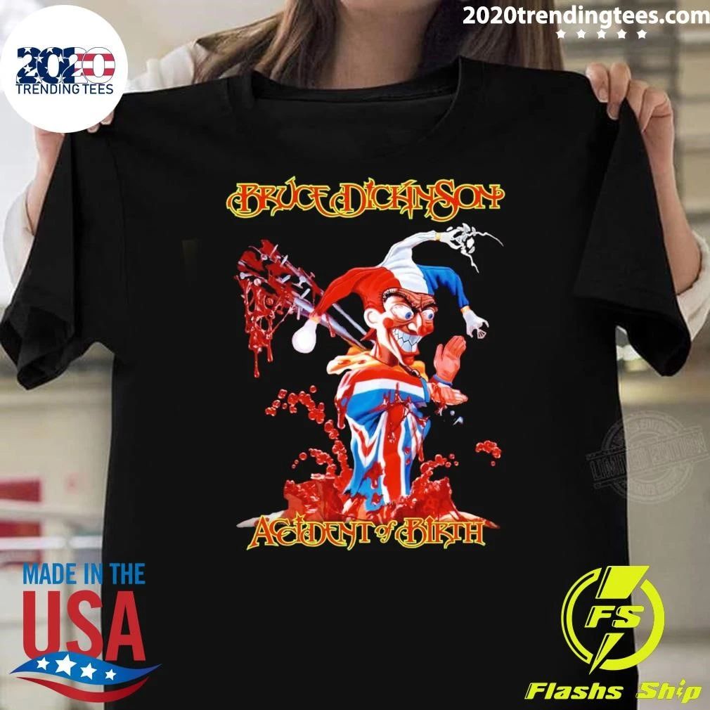 Accident of Birth Bruce Dickinson Shirt