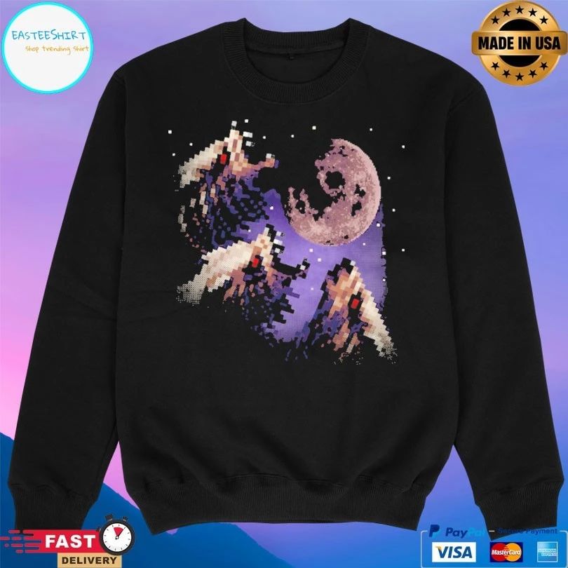 Three Warg Moon T-shirts