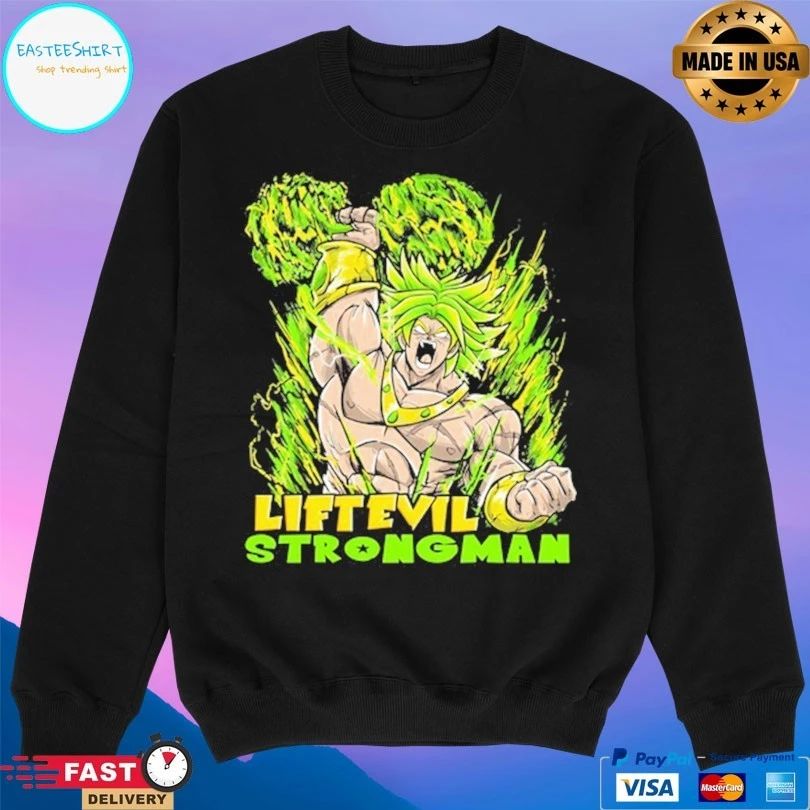 Lift Evil Strong Man Dbz T-shirt