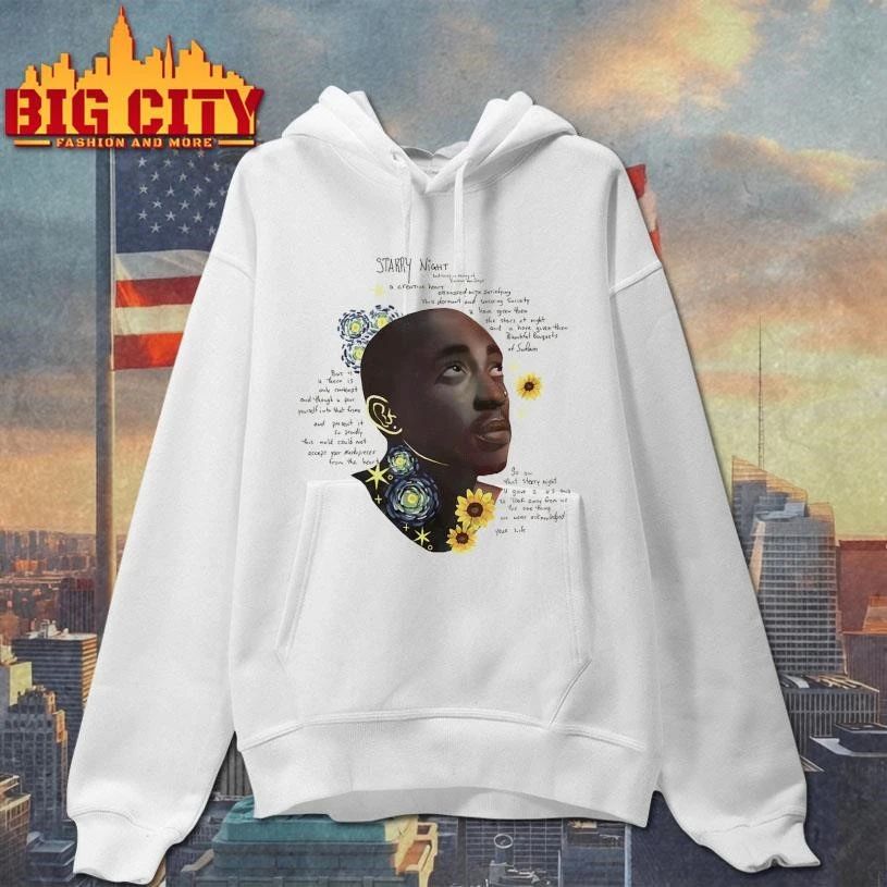 2Pac Starry Night Beige Legend Shirt