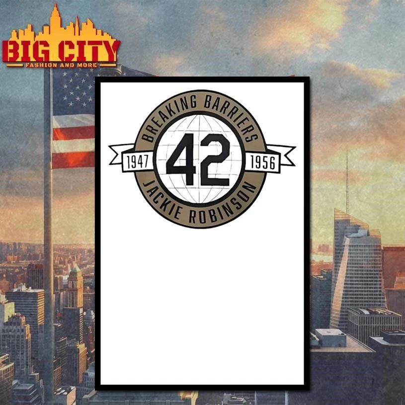 Breaking Barriers 42 Jackie Robinson Logo Shirt