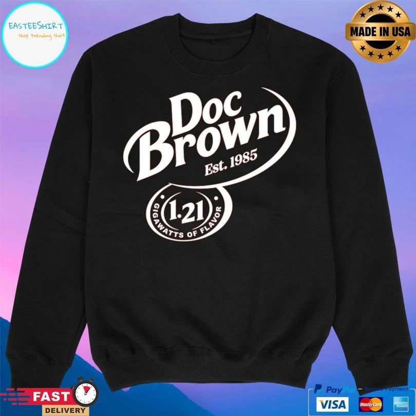 Doc Brown Est 1985 Gigawatts Of Flavor T-shirt