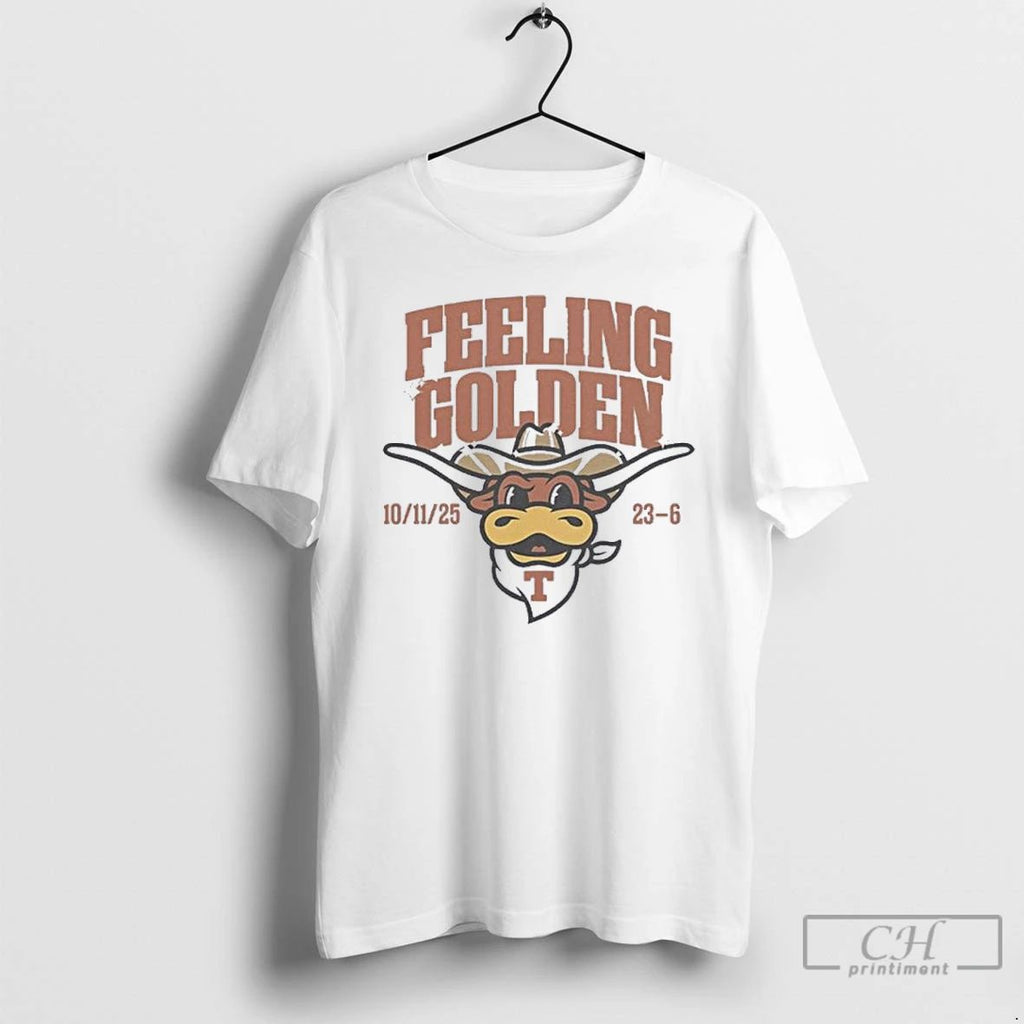 Classic Texas Longhorns Feeling Golden 23 6 T Shirts