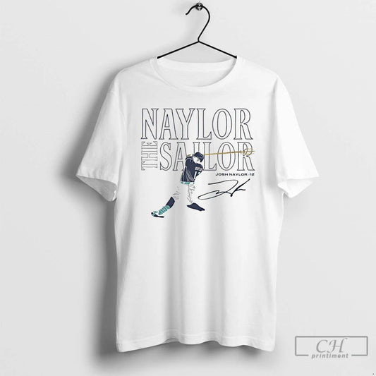 Classic The Naylor The Sailor Josh Naylor 12 Seattle Trident Signature T Shirts