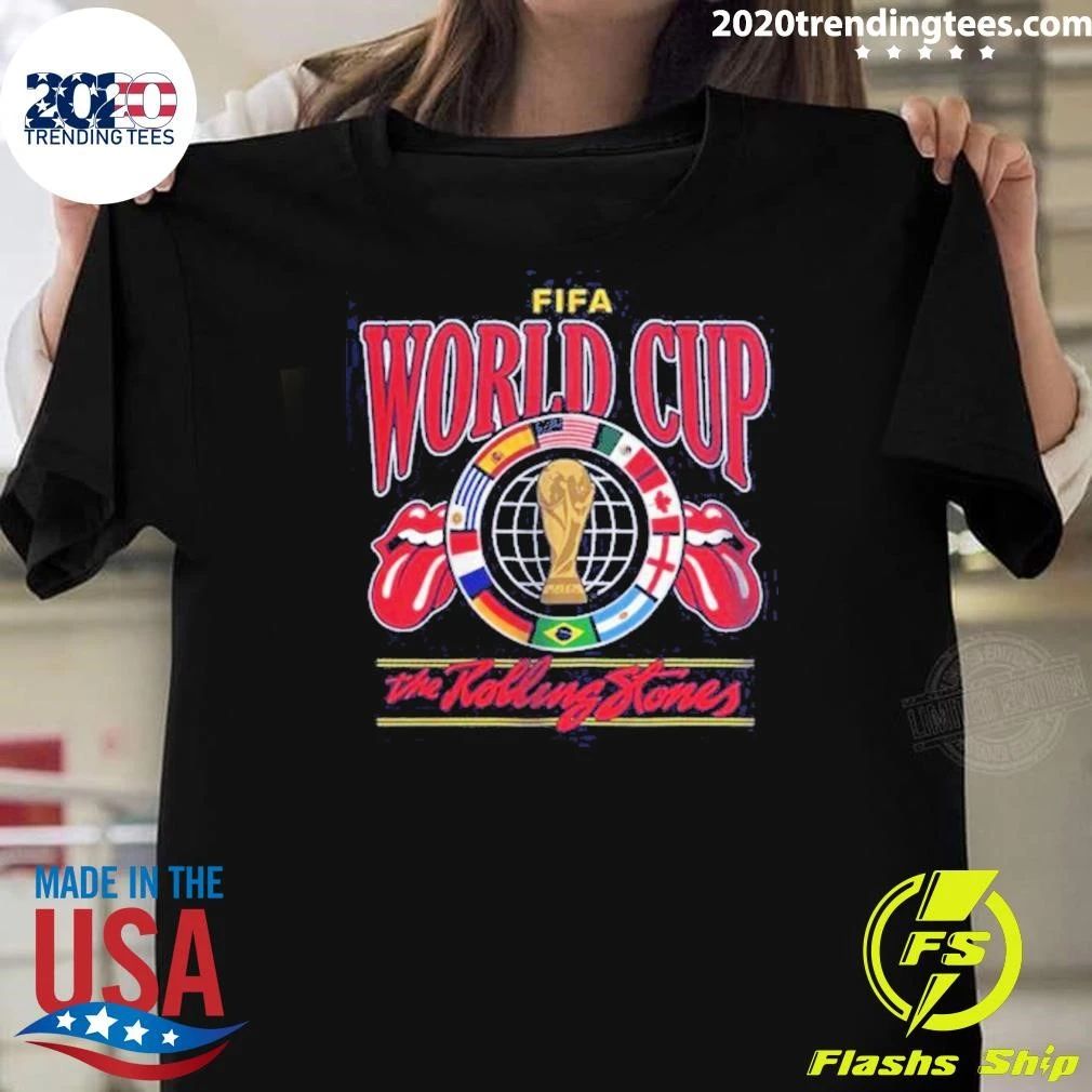 The Rolling Stones x FIFA World Cup 2026 Champions Trophy Shirt