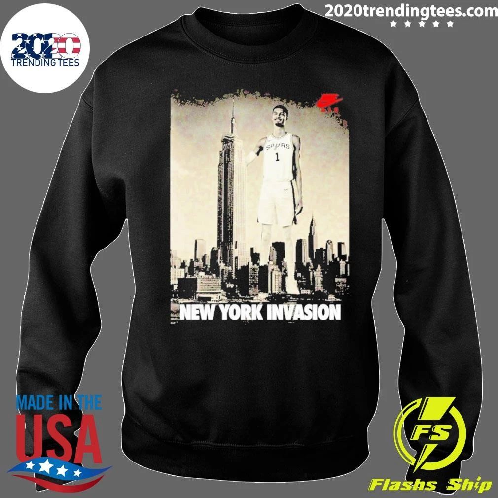 San Antonio Spurs Nike Air New York Invasion Basketball Shirt