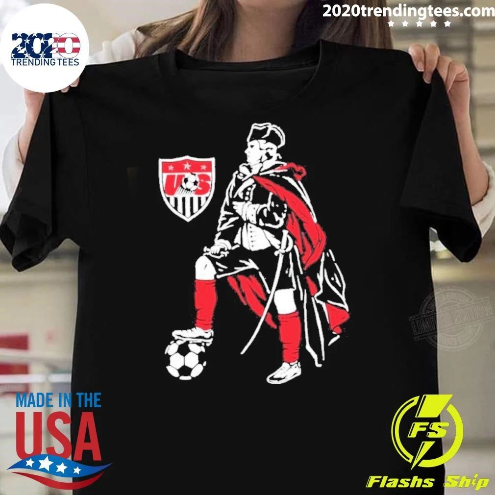 Usa Soccer Pose Shirt