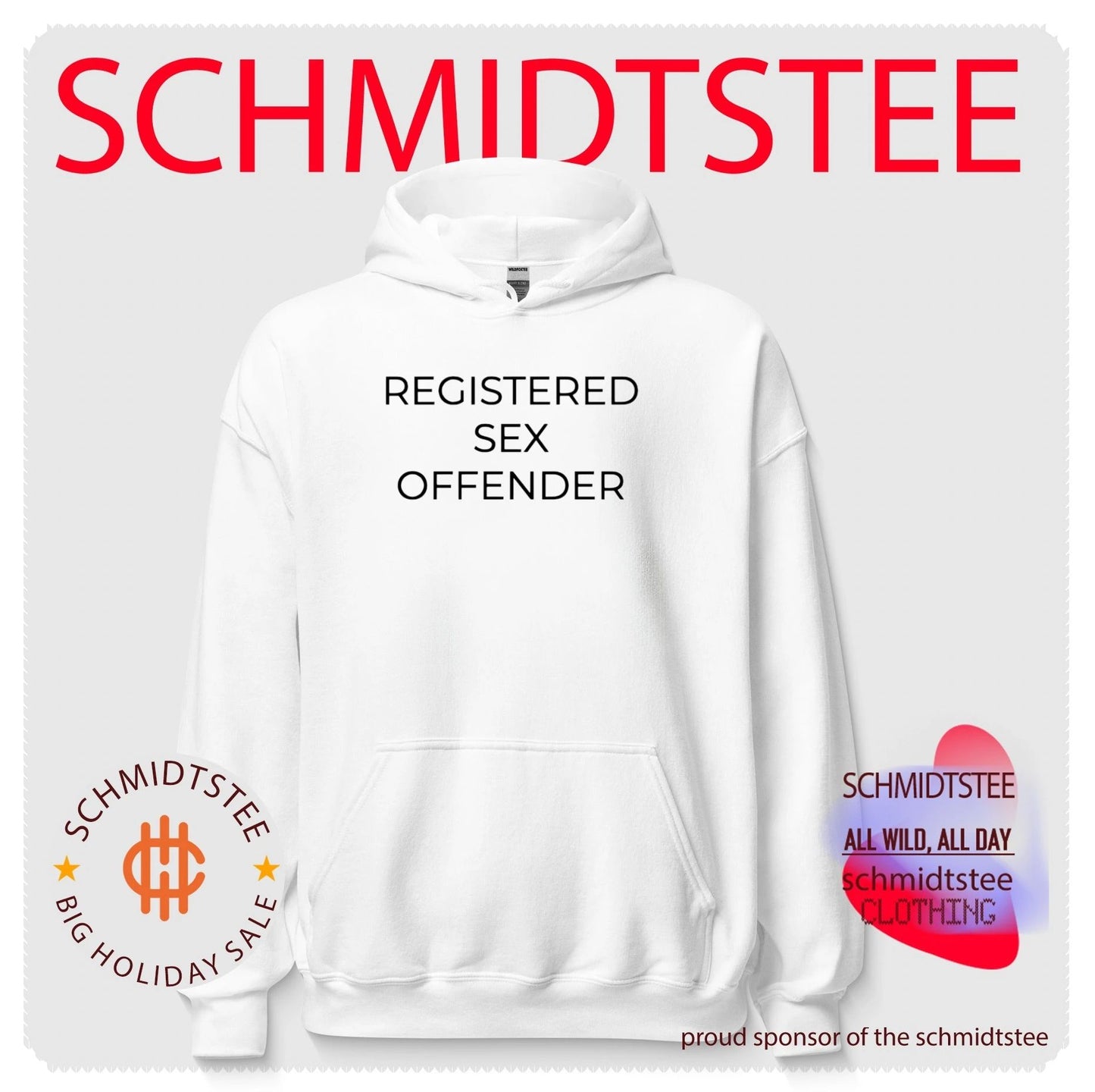 Registered Sex Offender funny humor sarcastic shirt
