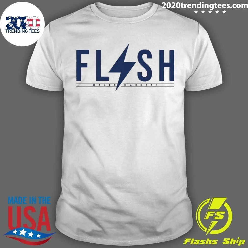 Los Angeles Rams Myles Garrett La Flash Shirt