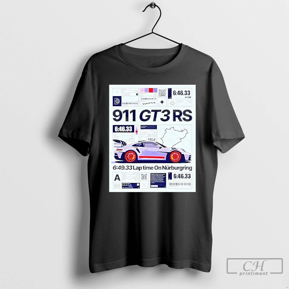 Classic Porsche 911 Gt3 Rs T Shirts
